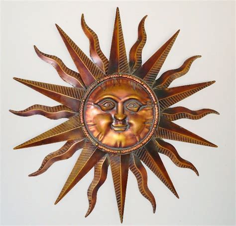 big metal sun on side of house|Large Metal Sun Wall Art .